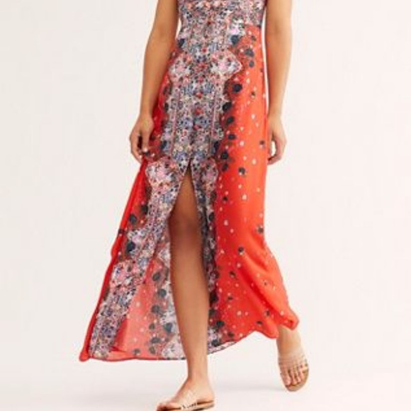 Free People Dresses & Skirts - Morning Song Red Free People dress!